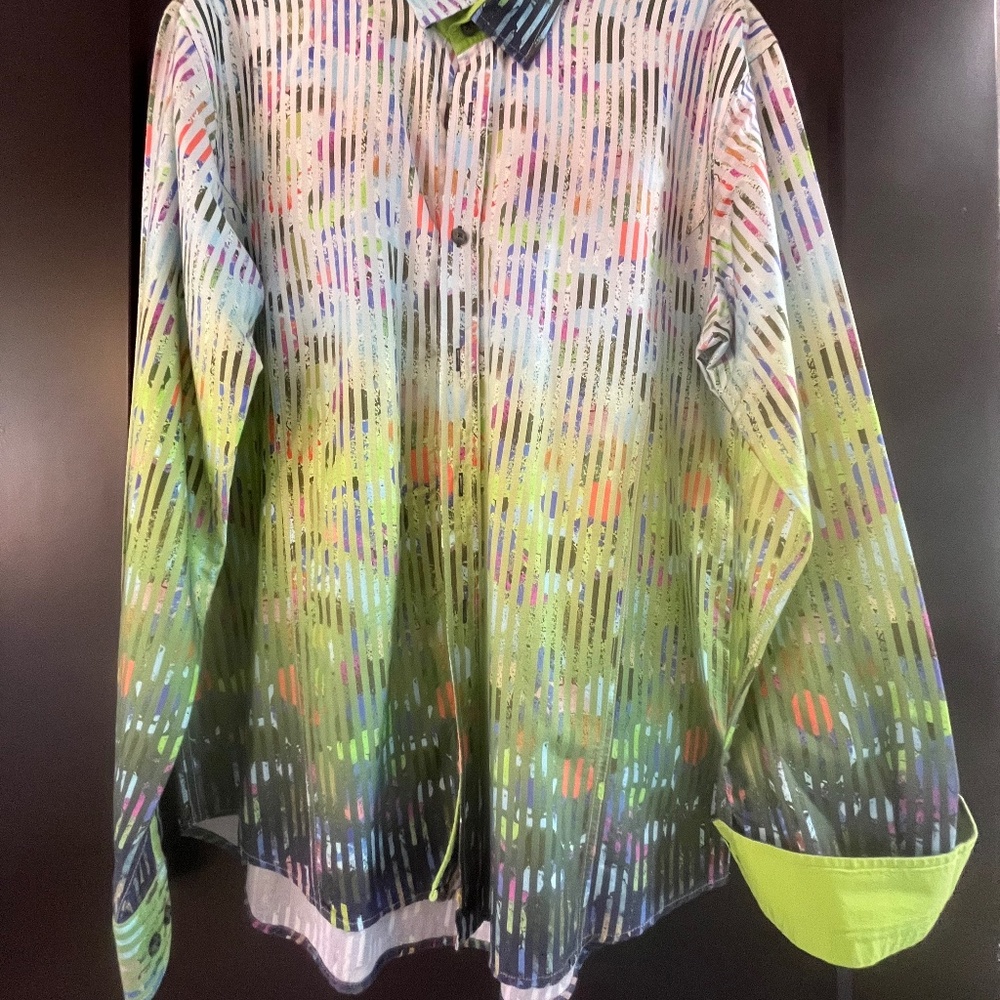 Mens long sleeve casual dress shirt